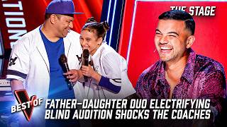 Father-Daughter Duo Maurice & Micah sing 'Baby' by Justin Bieber | The Voice Stage #158