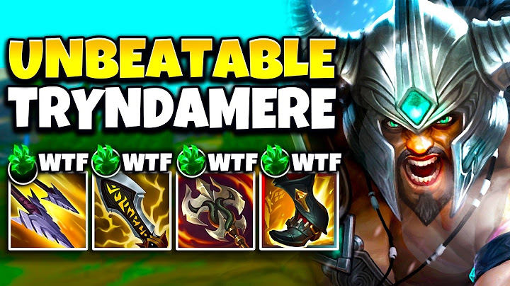 WTF? THIS TRYNDAMERE BUILD IS BASICALLY UNBEATABLE! (LIFE UPDATE AT THE END)