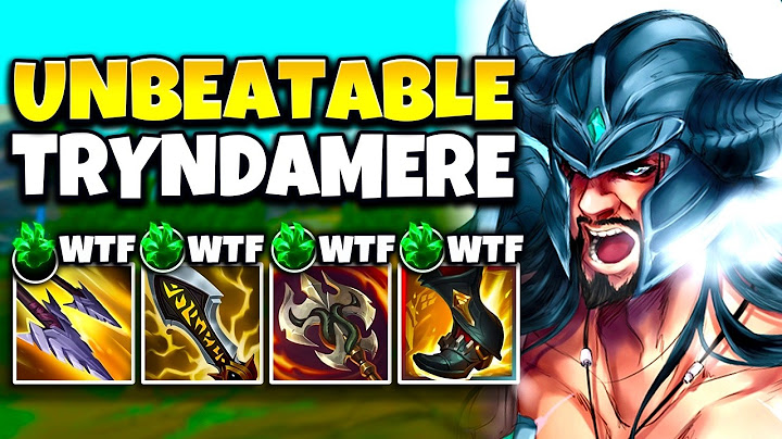 WTF? THIS TRYNDAMERE BUILD IS BASICALLY UNBEATABLE! (LIFE UPDATE AT THE END)
