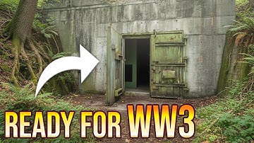 Exploring ABANDONED BUNKERS ready for WWIII