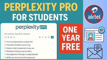 How to get Perplexity Pro for FREE as a Student - One Year FREE 🚀 | Perplexity Pro Free Student