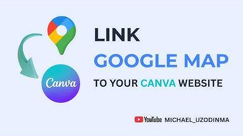 How to Add a Google Maps Link to a Canva Website Address (2025 Step-by-Step Tutorial)