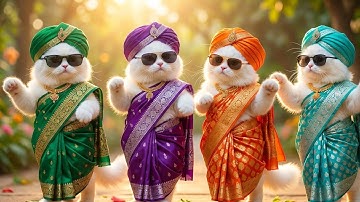 बिल्ली डांस | Cutest Cat videos funny dance🤣💃Dance Videos for cats #funny #dancingcat #cat #cute