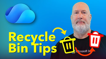 Tips en trucs voor de prullenbak van OneDrive: bestanden herstellen