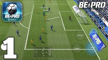 Be A Pro Football Gameplay Walkthrough Part 1 (iOS, Android)