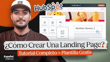 Cómo hacer una landing page GRATIS con HubSpot [Tutorial paso a paso]