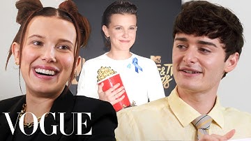 Stranger Things Stars Millie Bobby Brown & Noah Schnapp Ask Rapid-Fire Questions | Off the Cuff