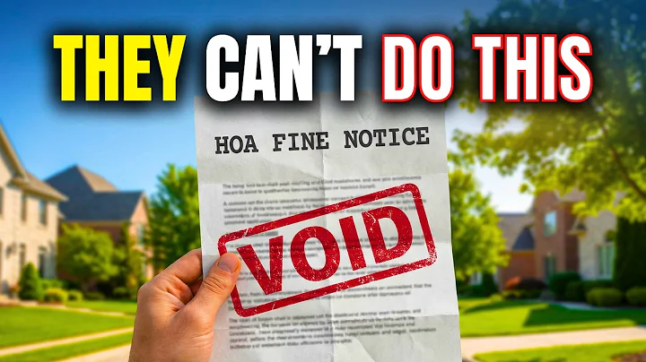 Stop Paying HOA Fines (The Legal Loopholes)