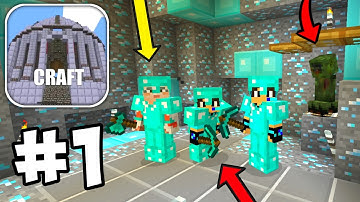 Minicraft Unlimited Diamond Block Glitch | New Multiplayer Survival Walkthrough Part 1