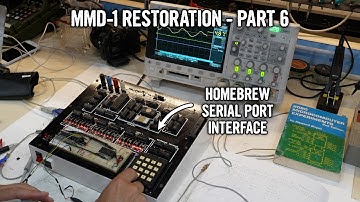 MMD-1 Mini Micro Designer Part 6: Breadboarding a homebrew serial port