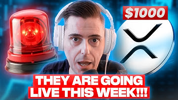 THEY ARE LAUNCHING IT THIS WEEK!!! BIGGEST XRP WEEK EVER!! ($1000 XRP POSSIBLE???)