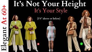 Height Doesn’t Matter After 50 — Petite or Tall, Style Has Nothing to Do With Height!