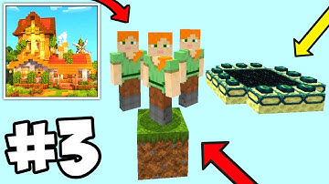 New Craft Building City Loki One Block Multiplayer Survival Series - Walkthrough Gameplay Part 3