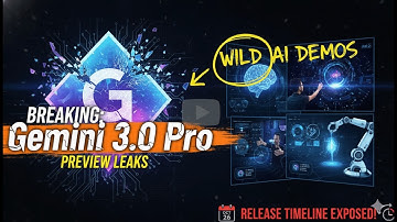 BREAKING: Gemini 3.0 Pro Preview Leaks — Wild AI Demos & Release Timeline Exposed!