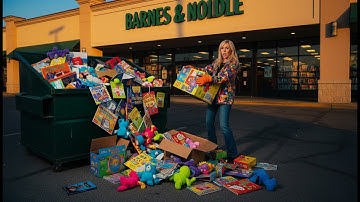 Jackpot!!  Dumpster Diving at Retail Stores!  Let