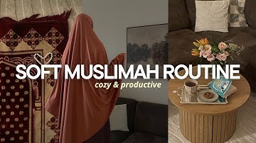 6AM daily routine to become a better Muslimah | Tahajjud, Islamic studies, job search & books