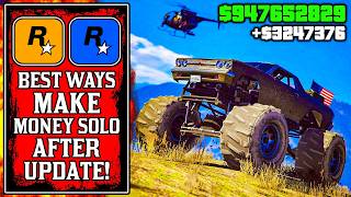 IT FEELS LIKE CHEATING! BEST WAYS To Make Millions SOLO After UPDATE in GTA Online (GTA5 Fast Money)