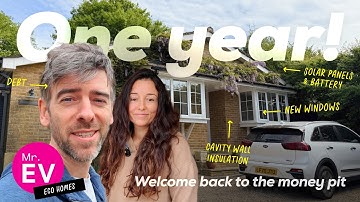 What a year! House hassles, upgrades, home office desk setup, heating costs, wildlife and more!