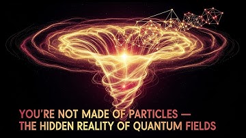 You’re Not Made of Particles — The Hidden Reality of Quantum Fields