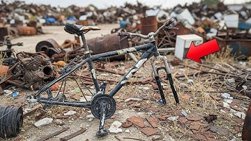 Forgotten Bicycle RESTORATION That Will Blow Your Mind - Complete Process