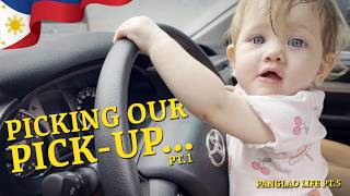 Buying Our First Car in the Philippines pt.1 | British Family Shop for Pickup Trucks in Bohol