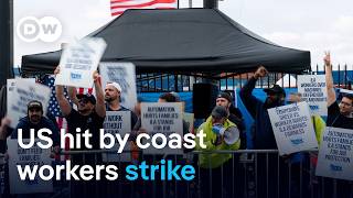 Why US port workers reject a 50% pay raise | DW News