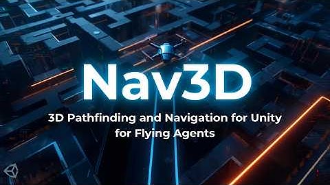 3D Pathfinding and Navigation for Flying Agents in Unity