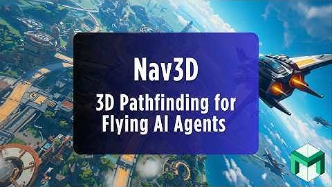 3D Pathfinding and Navigation for Flying Agents in Unity