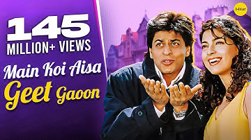 Main Koi Aisa Geet Gaoon - HD VIDEO | Shah Rukh Khan & Juhi Chawla | Yes Boss | 90