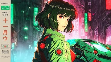 2511 NIGHTSHIFT | Synthwave, Cyberpunk, Chillsynth, Vaporwave Mix for Focus & Night Drives