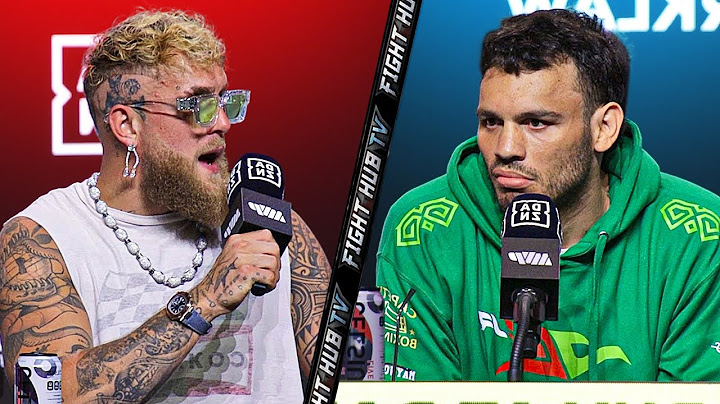 Jake Paul vs Julio Cesar Chavez Jr - FULL Final Press Conference & Face Off Video