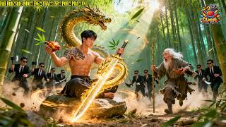 Dragon King Meditating Sees Killers Chase a Beggar, Sends a Leaf Flying to Slay Them All