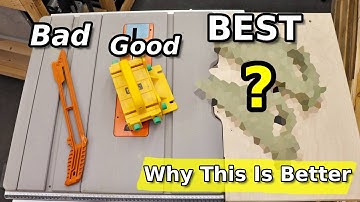 Het duwblok voor de tafelzaag dat ik jaren geleden al had willen maken.