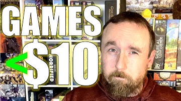 Top 10 Board Games UNDER $10 RIGHT NOW