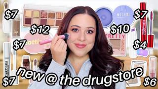 I tried ALL of the new DRUGSTORE makeup (mostly under $10 🙌)