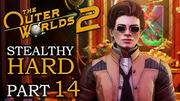FREE MARKET STATION 🌝 THE OUTER WORLDS 2 Hard Stealthy Gameplay Walkthrough 🌝 Part 14