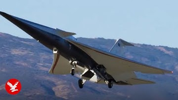 NASA supersonic jet takes historic first flight