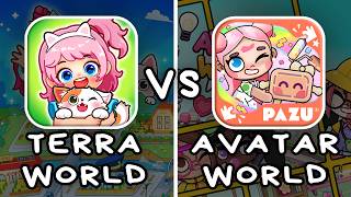 AVATAR WORLD vs TERRA WORLD 💖 PAZU vs YATELAND ✨