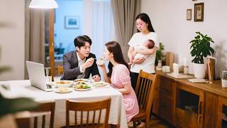 He made wife stand aside, watch him eat dinner with mistress, she left, made him regret it