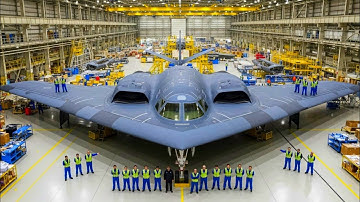 Inside the Secret B-2 Spirit Jet Factory Building the $2 Billion Stealth Bomber Ghost (Full Process)