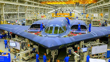 Inside the Secret B-2 Spirit Jet Factory Building the $2 Billion Stealth Bomber Ghost (Full Process)