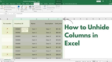 6 Ways to Unhide Columns in Excel (Tutorial for Single, Multiple, and All Columns)
