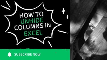 6 Ways to Unhide Columns in Excel (Tutorial for Single, Multiple, and All Columns)