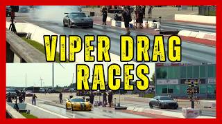 dodge viper drag race