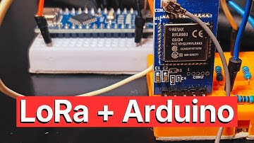 RYLR993 Lite LoRa Module with Arduino [COMPLETE GUIDE]