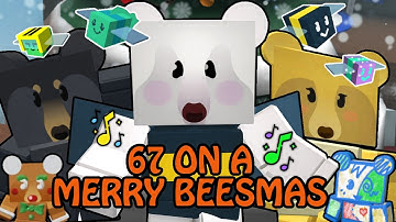 ♪ "67 On A Merry Beesmas" - Bee Swarm Simulator Song