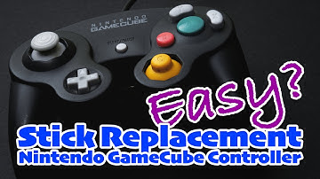 Fixing a Nintendo GameCube Controllers Stick Drift, Easy!!