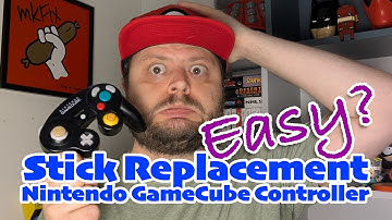 Fixing a Nintendo GameCube Controllers Stick Drift, Easy!!