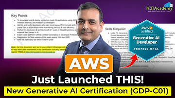 NEW AWS Generative AI Developer Professional Certification Explained | GDP-C01