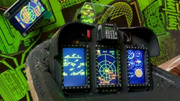 flight path vector, warnings, gauge pages, hud rc plane